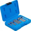 HSS Popnit Borrsats 2,4–6,4 mm, 15 delar