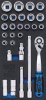 Hylsnyckelsats 12,5 mm, 27 delar