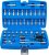 Hylsnyckelsats tum 1/4 46 delar