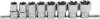 Hylssats,T-Profil Plus, 18EP-32EP, 8 delar