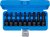 Kraft-Bitshylssats, Torx T20-T70, långa, 1/2, 9 delar