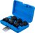 Kraft-Bitshylssats, Torx T55-T100, 3/4, 6 delar