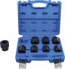 Kraft-hylssats, 22-38 mm, 8 delar