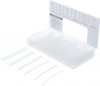 Krympslang-sortiment, transparent, 150 delar