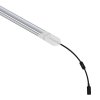 LED-ljuslist med anslutning för transformator, magnetisk, 63 cm