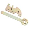 Mothållare vibrationsdämpare vevaxel för 2.0L B4154 B4204 D4204 Volvo-motorer, som 9997495