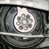 Mothållare vibrationsdämpare vevaxel för 2.0L B4154 B4204 D4204 Volvo-motorer, som 9997495