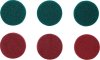 Nylon slipskivor 6-pack BGS74367 – grov & fin polering Ø100 mm