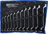 Ringnyckel-sats, bokad, 6-32 mm, 12 delar