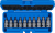Kraft-Bitshylssats, Torx T20-T70, 1/2, 10 delar