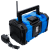 Batteridriven DAB+ radio 18V/230V Bluetooth IP65