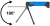 COB-LED Arbetslampa 4W Fällbar USB-C 400lm