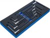 Skruvmejselsats m. T-Handtag, Torx T10-T50, 9 delar