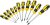 Skruvmejselsats Torx T6–T40, 11 delar