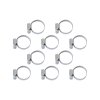 Slangklämmor W2 Rostfritt Stål 10-pack – 9 mm bandbredd