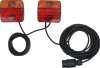 Släpvagnsbelysning med magnethållare 12V