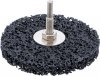 Slipskiva svart 100 mm – rost- & färgborttagning 6 mm skaft