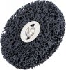 Slipskiva svart 100 mm – rost- & färgborttagning 6 mm skaft
