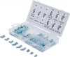 Smörjnippel sortiment 110 delar – M6 M8 M10 rak 45° 90°