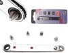 Spärrhandtag för 6,3mm Bits, inkl. 4 Specialbits