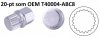 Fälglås-bitshylsa för VAG, som T40004-ABC8