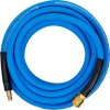 Tryckluftsslang 10 m Ø9,7 mm PVC med snabbkoppling