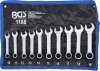 U-ringnyckel-sats extra kort, 10-19 mm, 10 delar