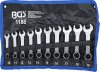 U-ringnyckel-sats extra kort, 10-19 mm, 10 delar