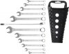 U-Ringnyckelsats, 6-22 mm, 12 delar