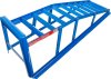 Uppkörningsramp 2 t, extra bred, 835 mm