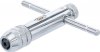 Gängtapphållare M5–M12 110 mm med glidhandtag
