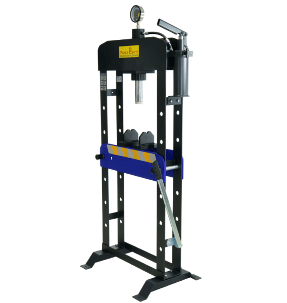 Hydraulisk Verkstadspress 20 ton – Manuell, Svetsad Ram
