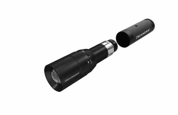 Scangrip FLASH 12–24V LED-ficklampa med fokus – 130 lm
