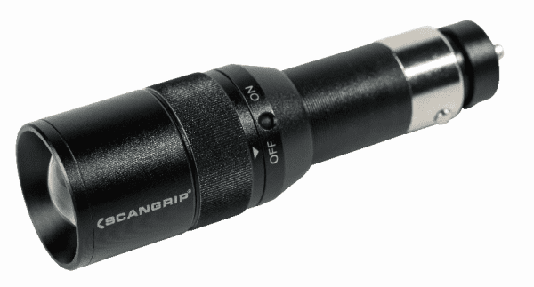 Scangrip FLASH 12–24V LED-ficklampa med fokus – 130 lm