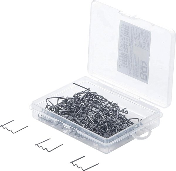 Reparationsklammer 100 st för Plastreparation BGS 873 – Rostfritt Stål