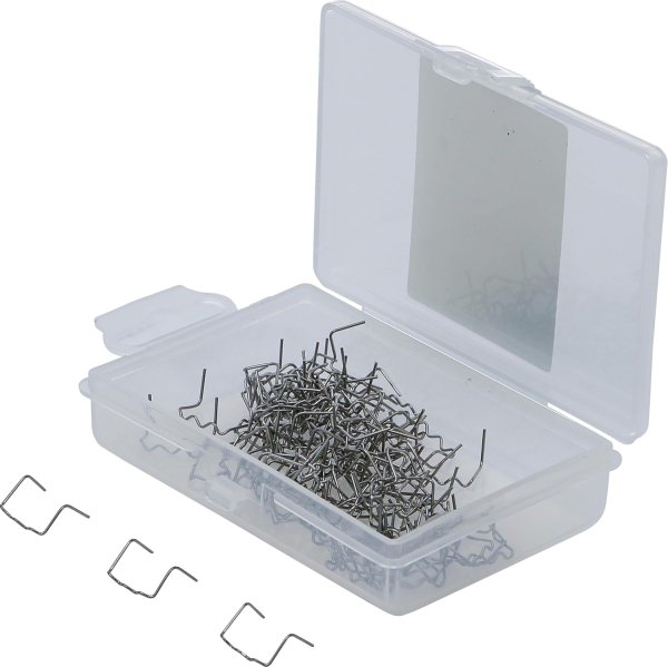 Reparationsklammer 100 st för Plastreparation BGS 873 – Rostfritt Stål
