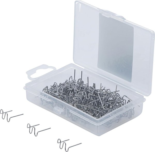 Reparationsklammer 100 st för Plastreparation BGS 873 – Rostfritt Stål
