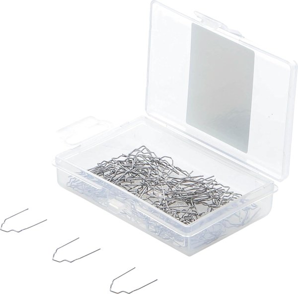 Reparationsklammer 100 st för Plastreparation BGS 873 – Rostfritt Stål