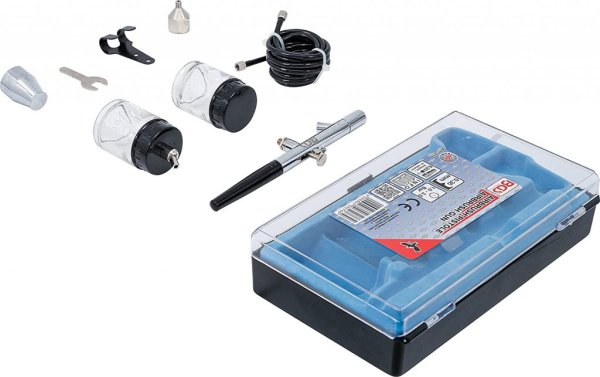 Airbrush-pistol Justerbar 0,35 mm – Tryckluftsdriven Spraypistol