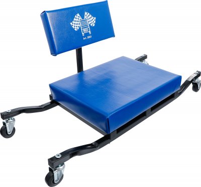 Åkstol Extra Platt med Låg Sitshöjd och Ryggstöd