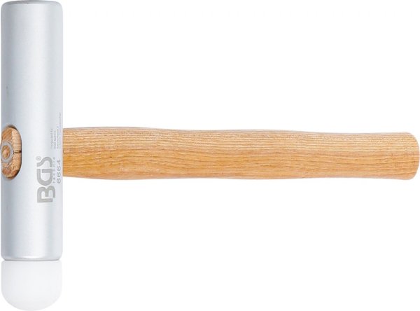 Aluminium-plasthammare, extra långt huvud, 300 g
