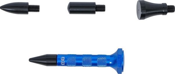 Aluminium-utbuktningsstift 100 mm med 4 utbytbara spetsar