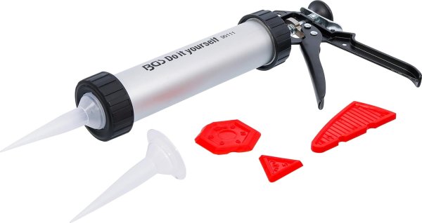 Aluminium patronspruta 310 ml med utjämningsset 5 delar