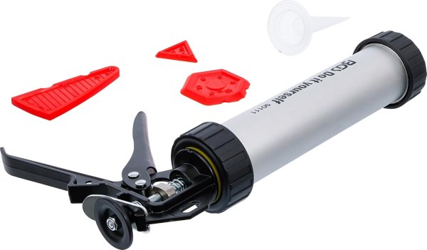 Aluminium patronspruta 310 ml med utjämningsset 5 delar