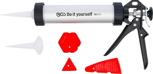 Aluminium patronspruta 310 ml med utjämningsset 5 delar