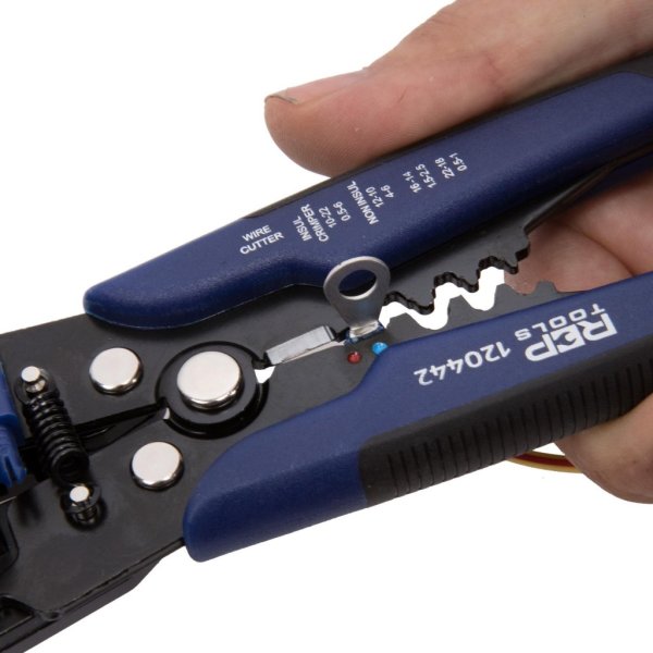 Automatisk avisoleringstång för tråd-Ø max. 6 mm²
