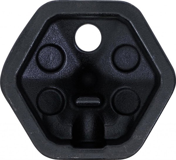 Axelmutter-hylsa 140 mm för SAF Euro-axlar