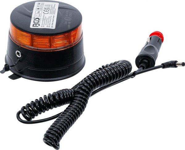 Batteridrivet roterande varningsljus LED – Magnet & uppladdningsbart