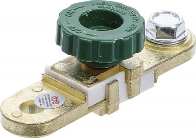 Batterifrånskiljare, platt