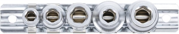 Bits- Adaptersats 1/4-3/8-1/2, 5 delar